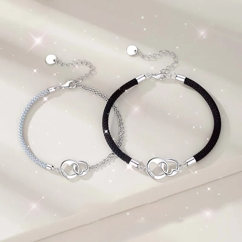 CHIEMOT S925 Silver Bracelets Unisex-3