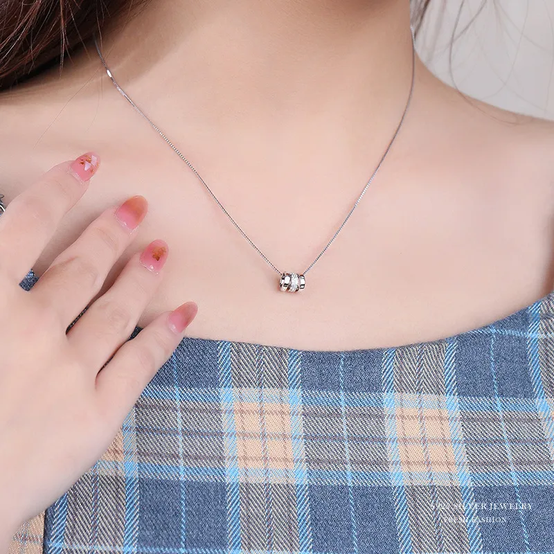 CHIEMOT S925 Silver Necklaces Women's-2
