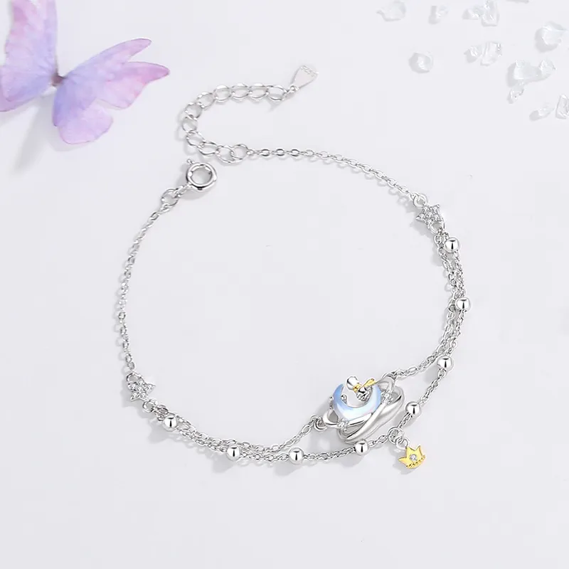 CHIEMOT S925 Silver Bracelets Unisex-4
