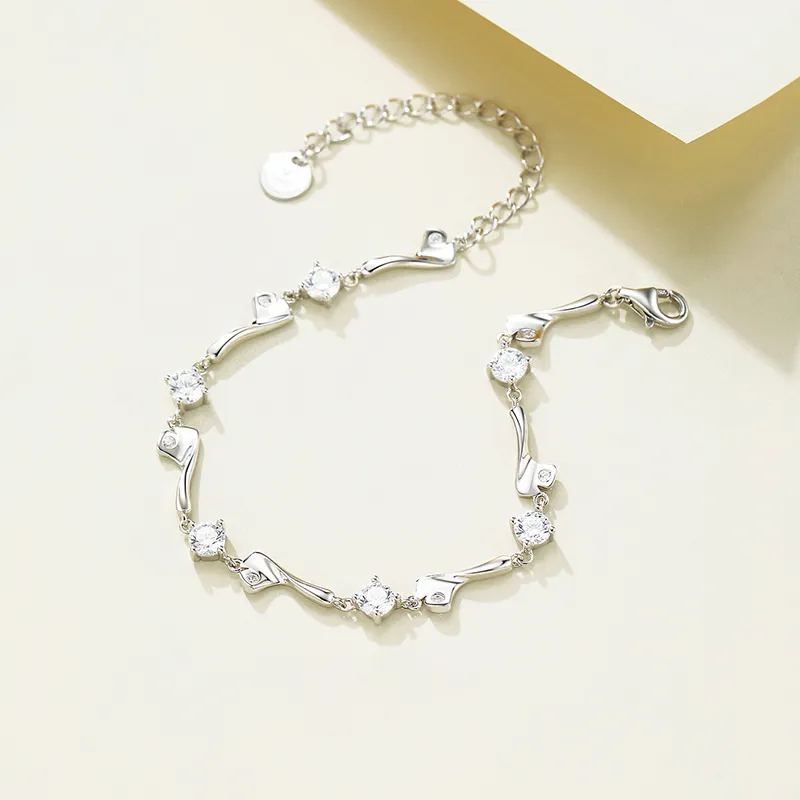 CHIEMOT S925 Silver Bracelets Women's-2