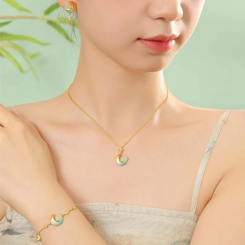 CHIEMOT Chalcedony Bracelets Women's-4