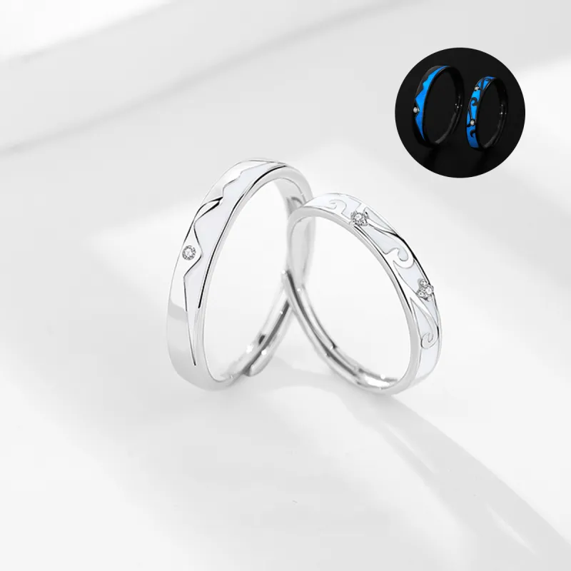 CHIEMOT S925 Silver Rings Unisex-3