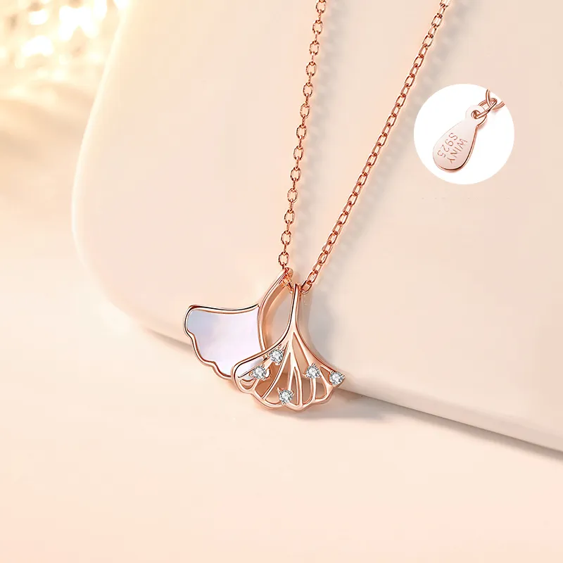 CHIEMOT S925 Silver Collarbone Chain Women's-3