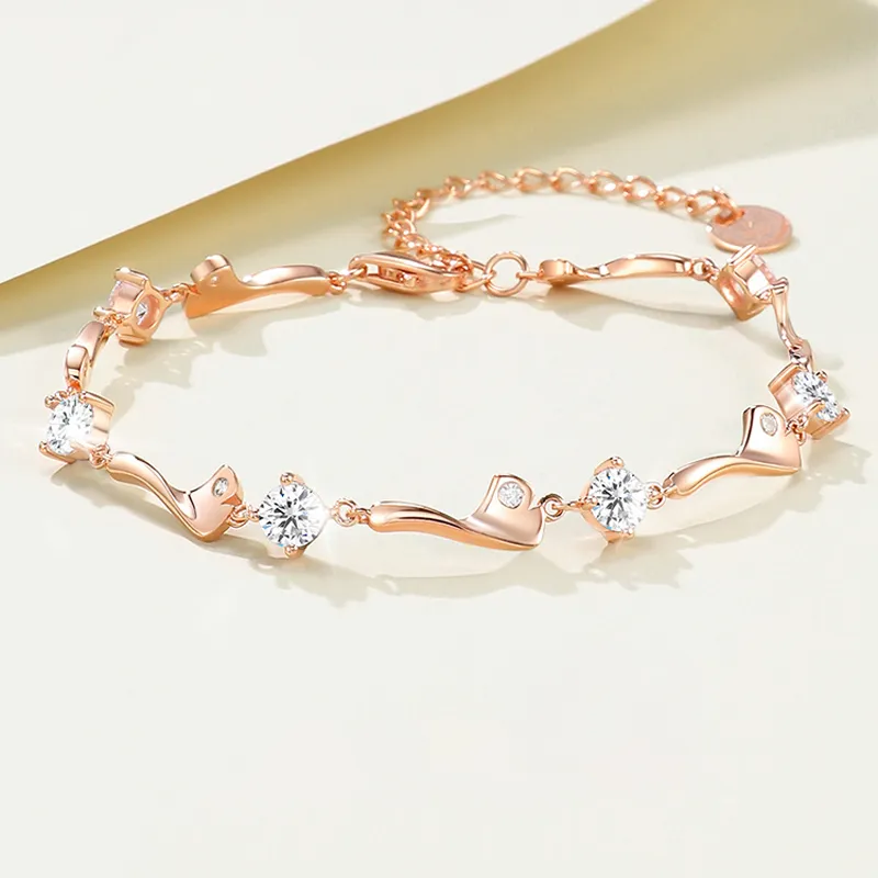 CHIEMOT S925 Silver Bracelets Women's-6