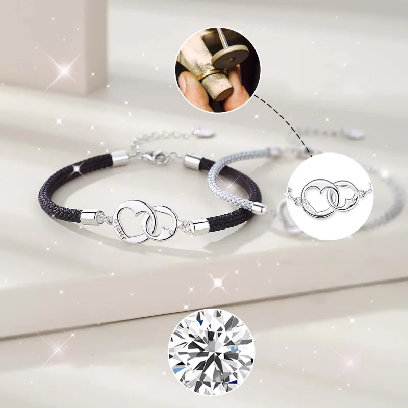 CHIEMOT S925 Silver Bracelets Unisex-4