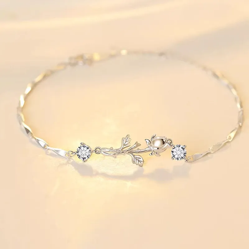 CHIEMOT S925 Silver Bracelets Women's-4