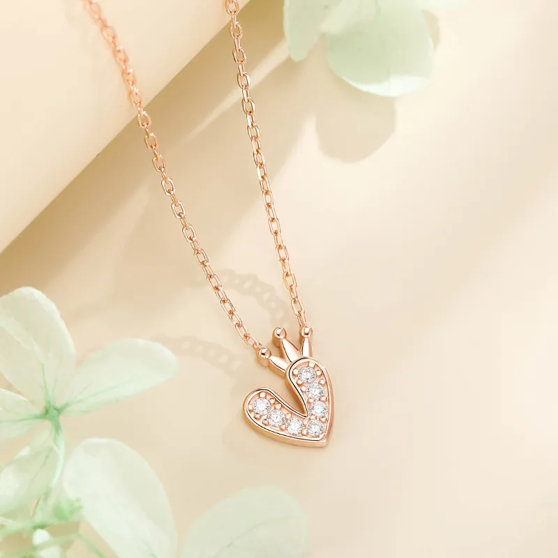 CHIEMOT S925 Silver Necklaces Women's-4