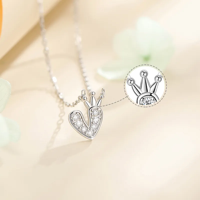 CHIEMOT S925 Silver Necklaces Women's-2