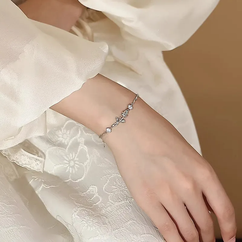 CHIEMOT S925 Silver Bracelets Women's-2