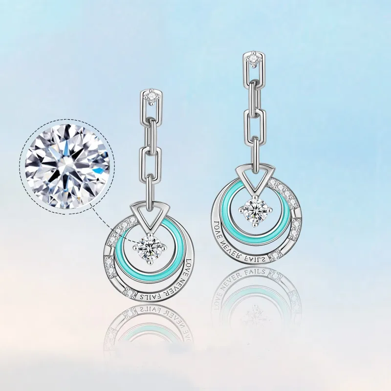CHIEMOT S925 Silver Earrings Women's-1