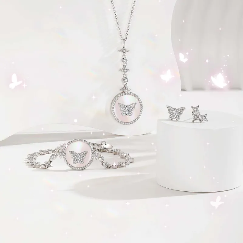 CHIEMOT S925 Silver Bracelets Women's-2
