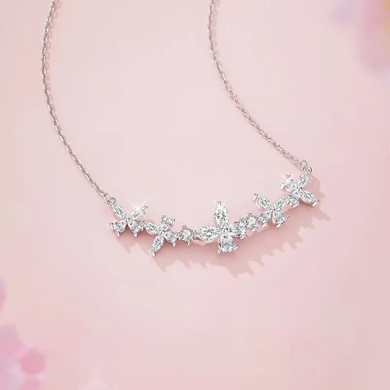 CHIEMOT S925 Silver Necklaces Women's-5