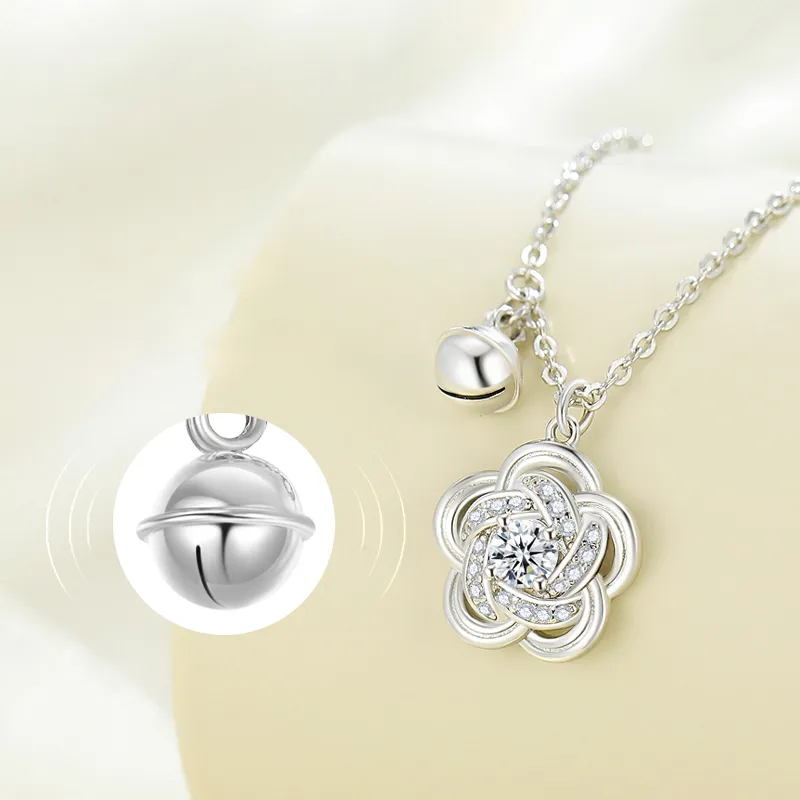 CHIEMOT S925 Silver Collarbone Chain Women's-1