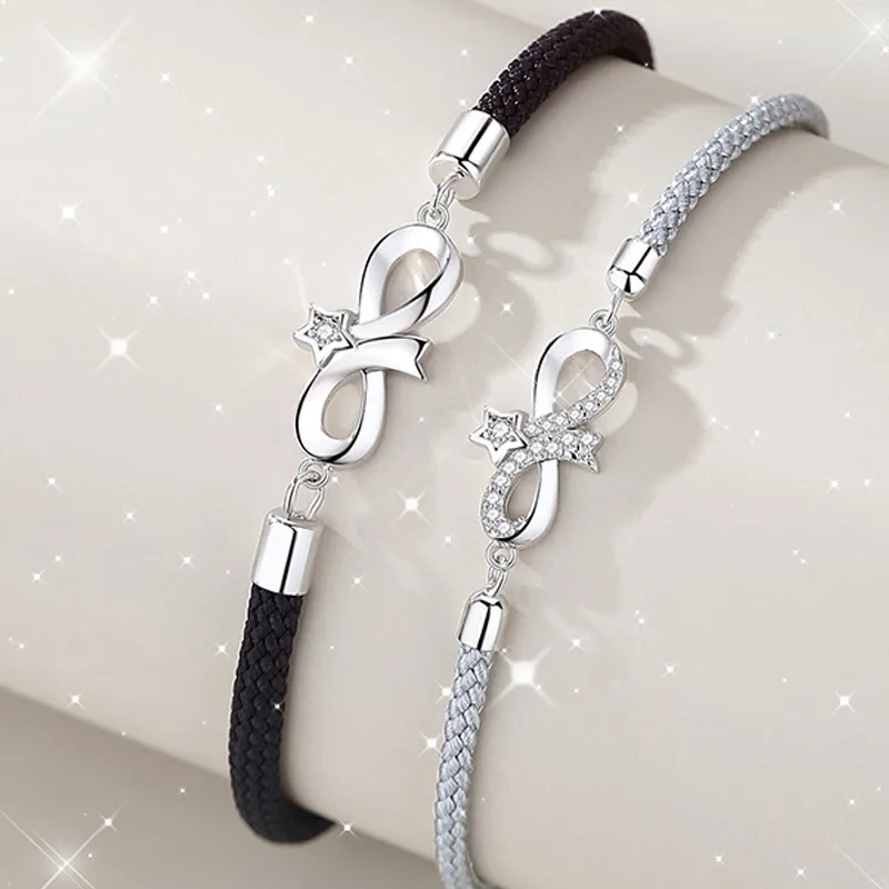 CHIEMOT S925 Silver Bracelets Unisex-5