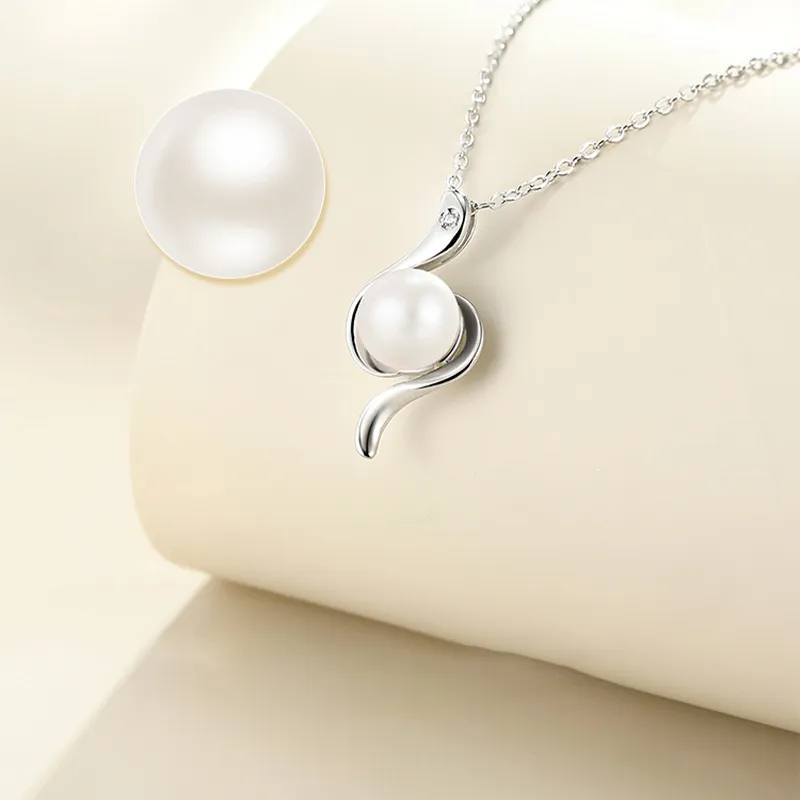 CHIEMOT S925 Silver Collarbone Chain Women's-4