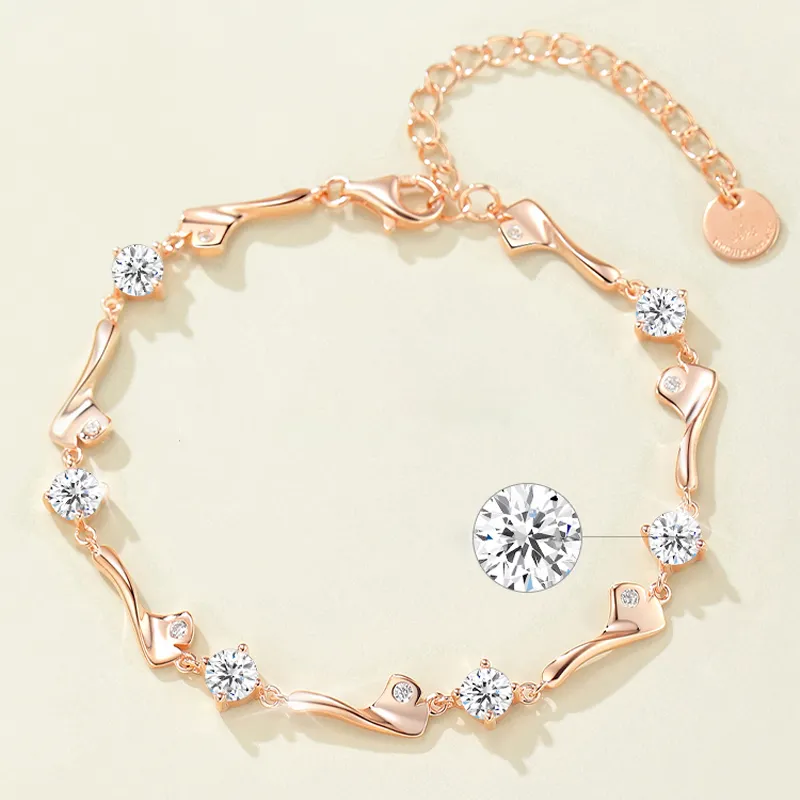 CHIEMOT S925 Silver Bracelets Women's-5