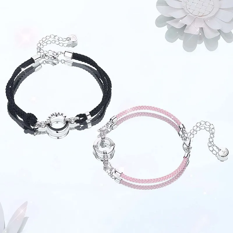 CHIEMOT S925 Silver Bracelets Unisex-5