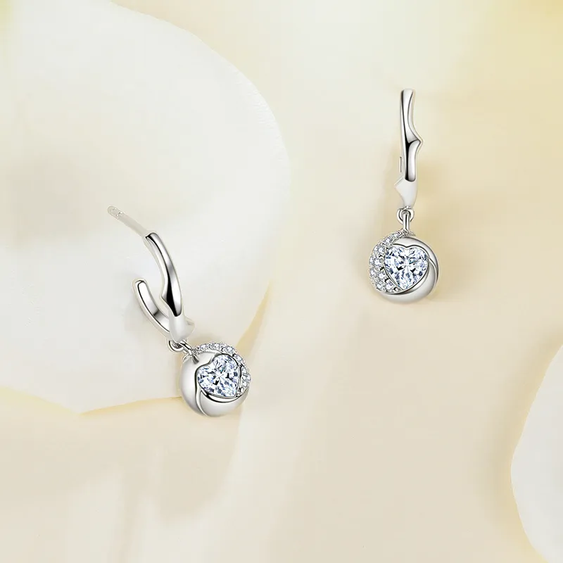 CHIEMOT S925 Silver Earrings Women's-5