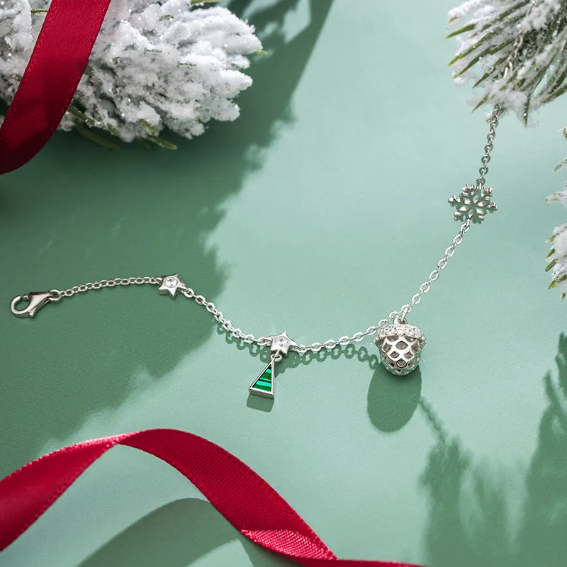 CHIEMOT S925 Silver Bracelets Women's Silver White-1