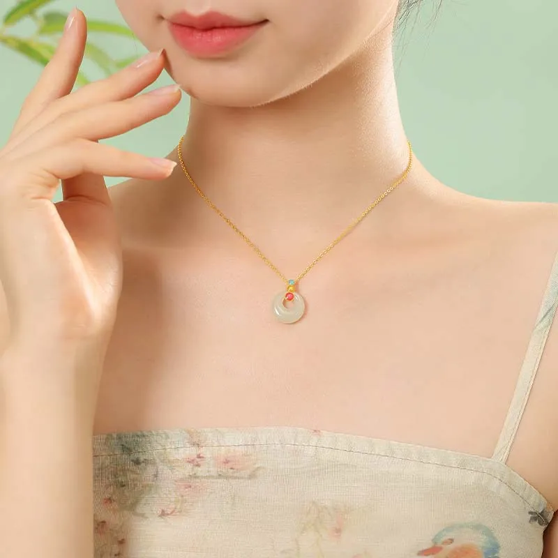 CHIEMOT Chalcedony Necklaces Women's-1