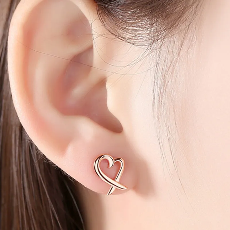 CHIEMOT S925 Silver Stud Earrings Women's-1