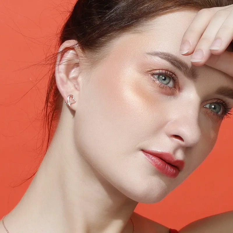 CHIEMOT S925 Silver Stud Earrings Women's-3