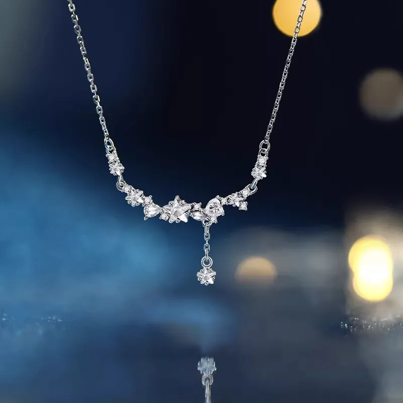 CHIEMOT S925 Silver Necklaces Women's-2