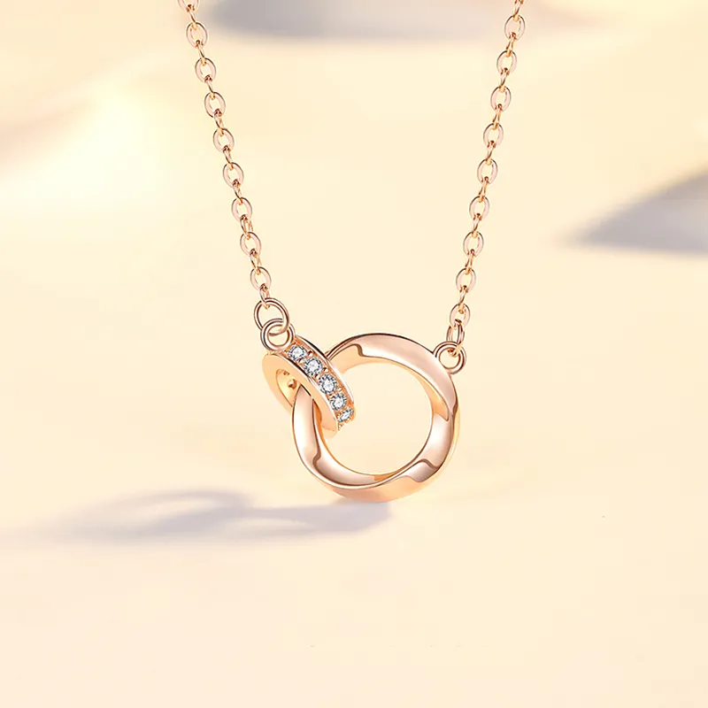 CHIEMOT S925 Silver Collarbone Chain Unisex-1