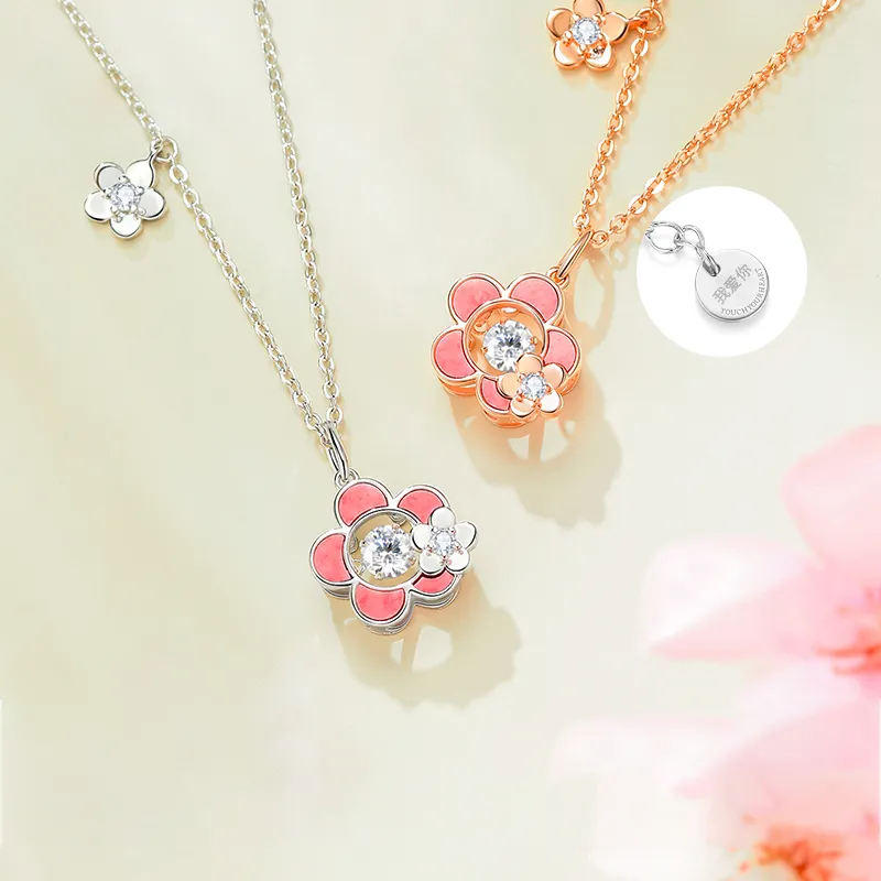 CHIEMOT S925 Silver Collarbone Chain Women's-5