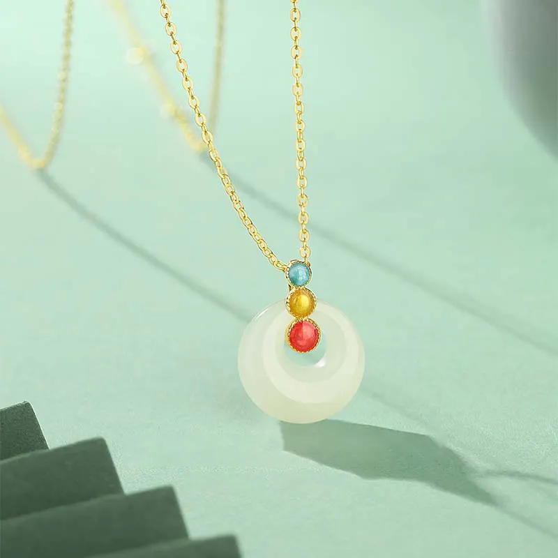 CHIEMOT Chalcedony Necklaces Women's-4