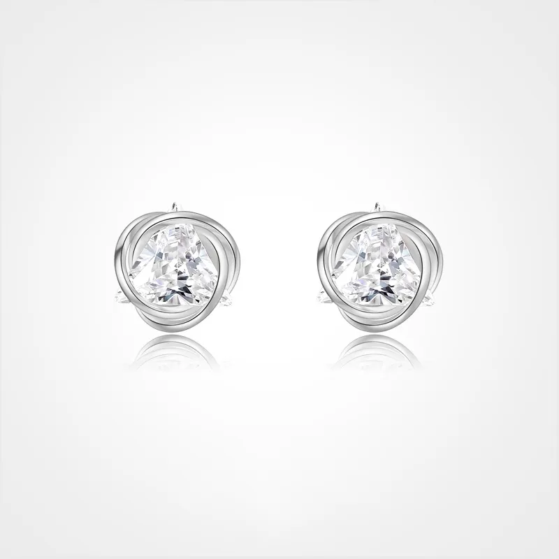 CHIEMOT S925 Silver Earrings Women's-5