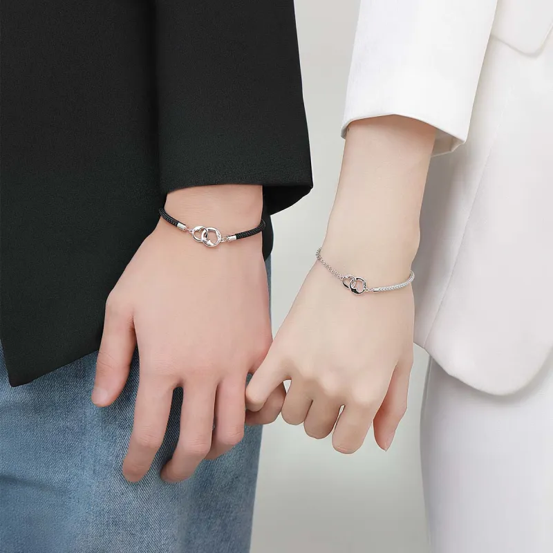 CHIEMOT S925 Silver Bracelets Unisex-5