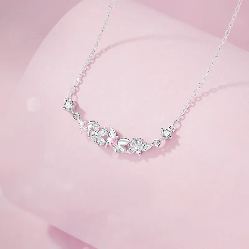 CHIEMOT S925 Silver Necklaces Women's-4