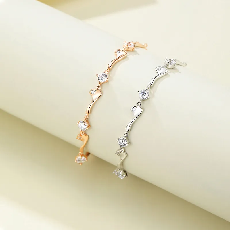 CHIEMOT S925 Silver Bracelets Women's-3