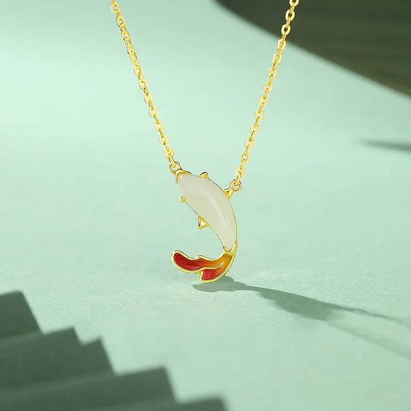 CHIEMOT Chalcedony Necklaces Women's-4