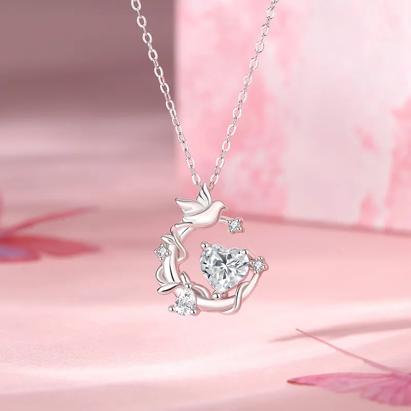 CHIEMOT S925 Silver Necklaces Women's-2