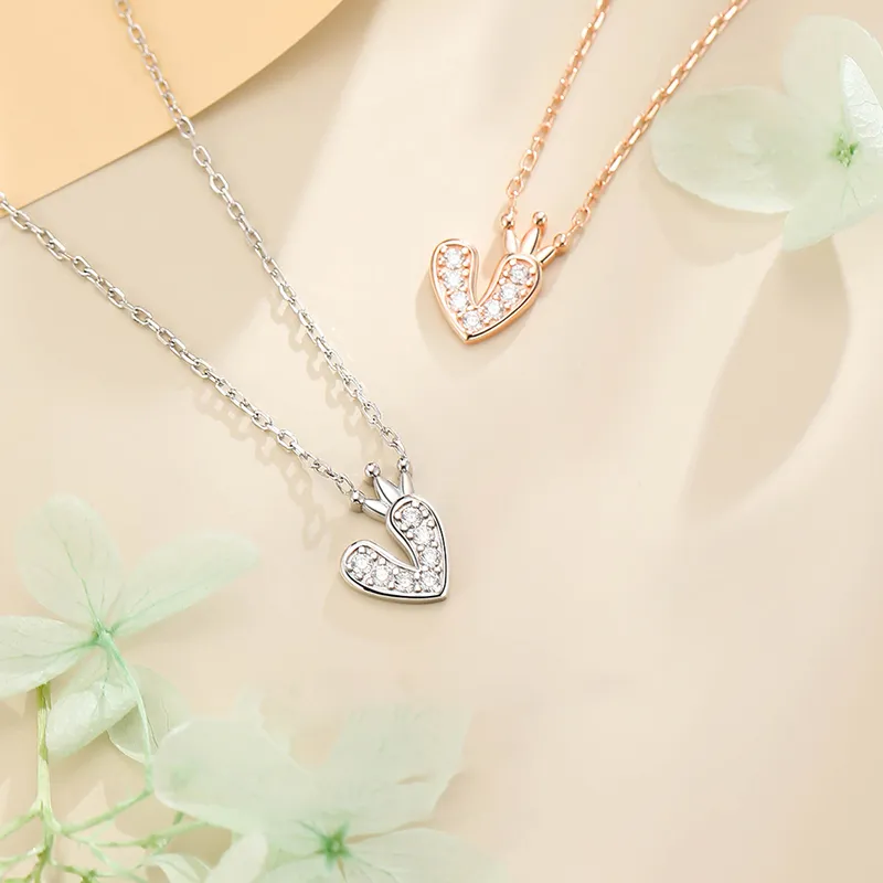 CHIEMOT S925 Silver Necklaces Women's-5