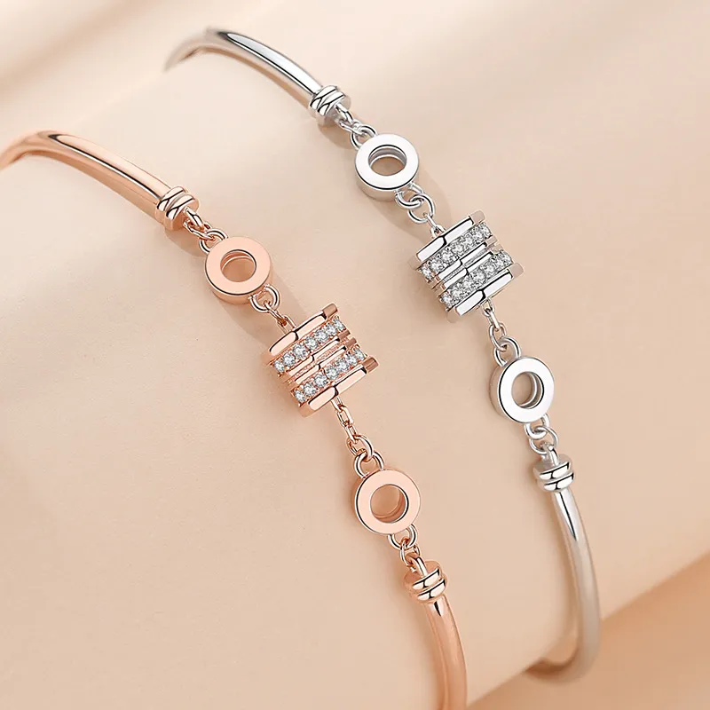 CHIEMOT S925 Silver Bracelets Women's-5
