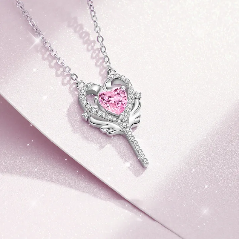 CHIEMOT S925 Silver Collarbone Chain Women's-3