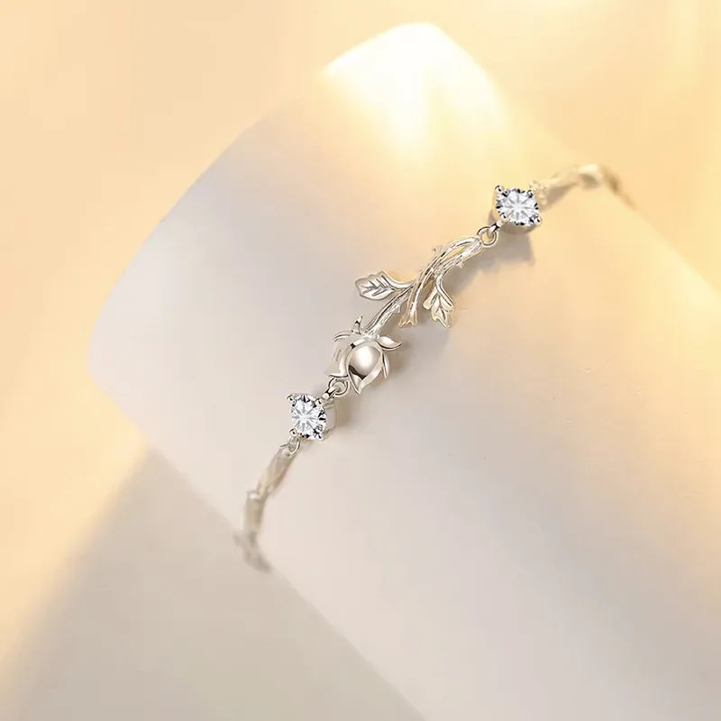 CHIEMOT S925 Silver Bracelets Women's-3