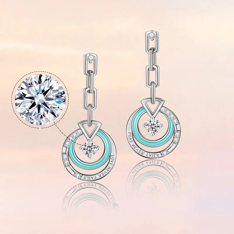 CHIEMOT S925 Silver Earrings Women's-2