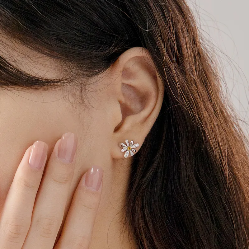 CHIEMOT S925 Silver Earrings Women's-1