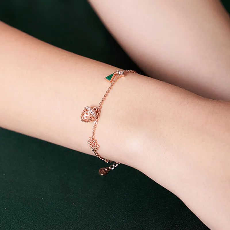 CHIEMOT S925 Silver Bracelets Women's Silver White-4