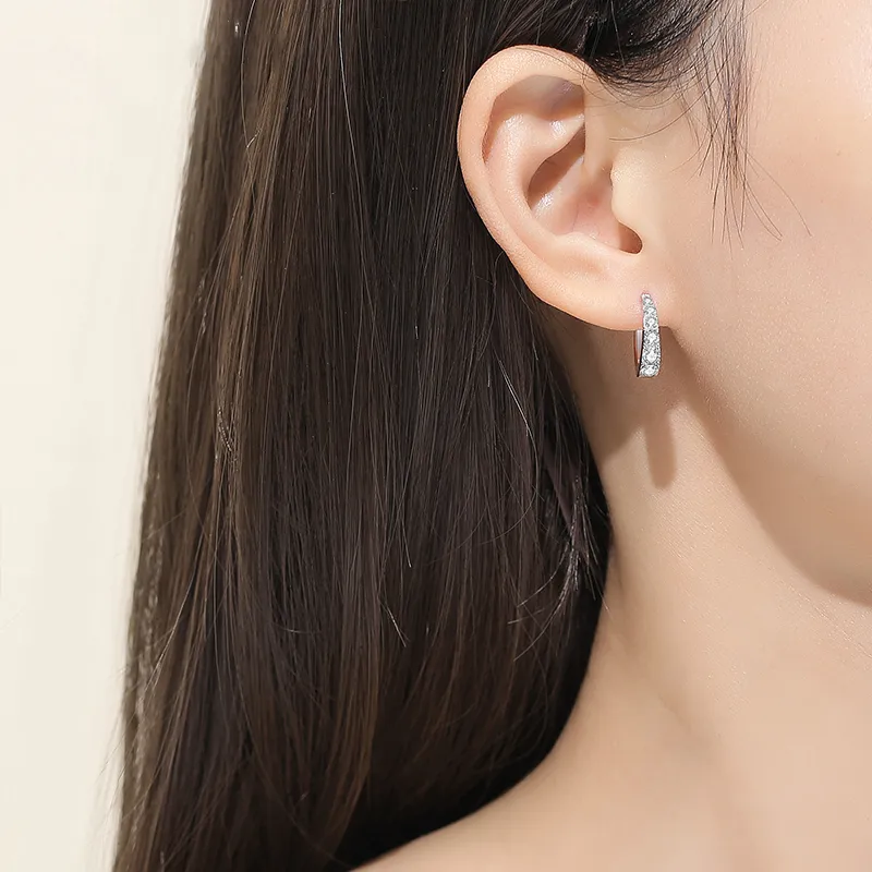 CHIEMOT S925 Silver Earrings Women's-4