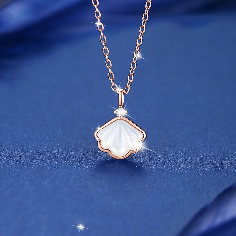 CHIEMOT S999 Fine Silver Collarbone Chain Women's-2