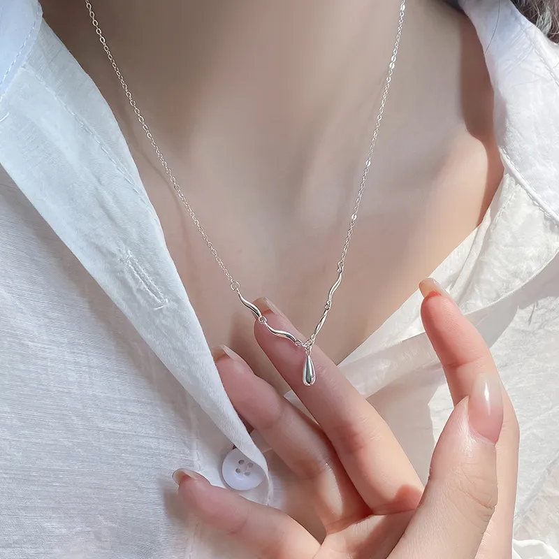 CHIEMOT S925 Silver Necklaces Women's-2