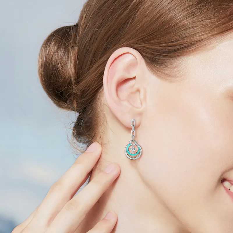 CHIEMOT S925 Silver Earrings Women's-3