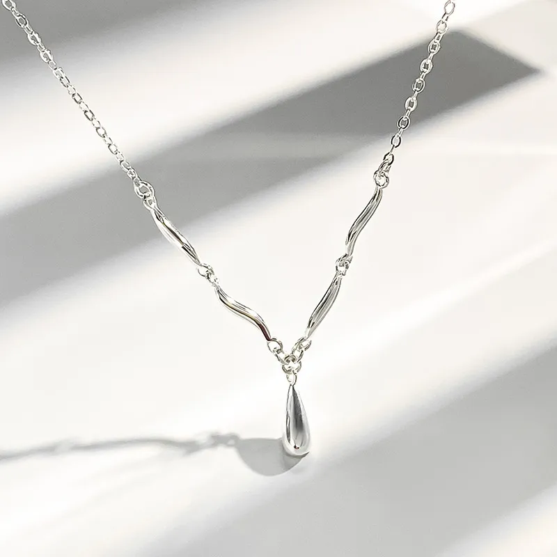CHIEMOT S925 Silver Necklaces Women's-5