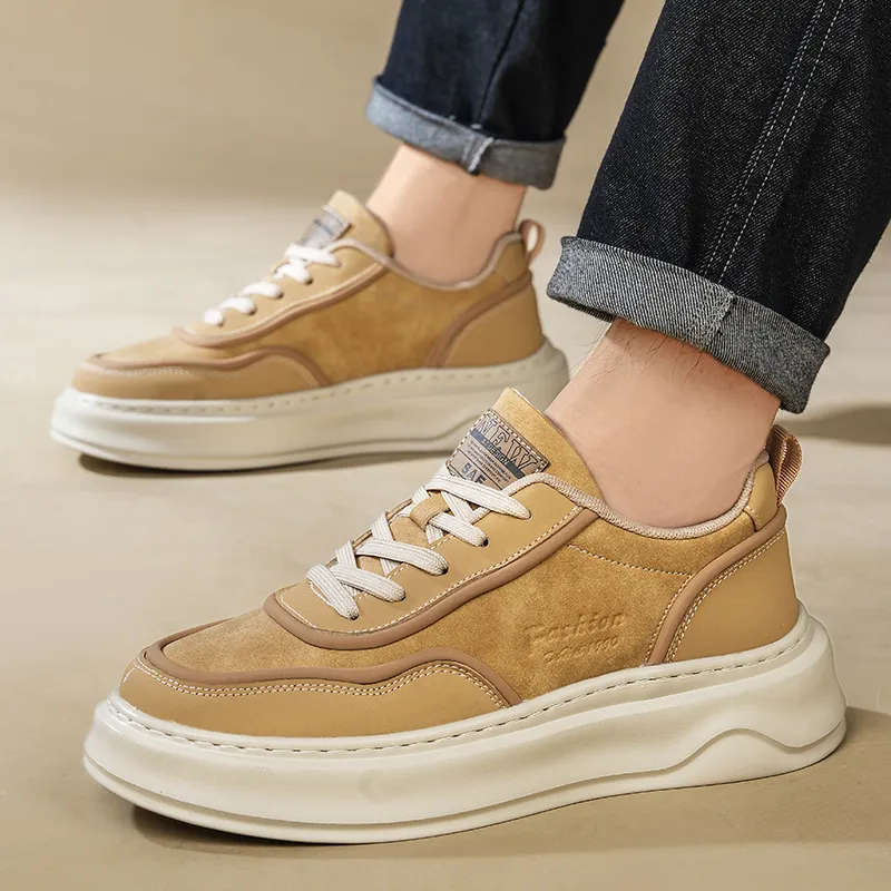 ABCIU Cushioning Impact Resistance Low-Top Skateboard Shoes Men's-10