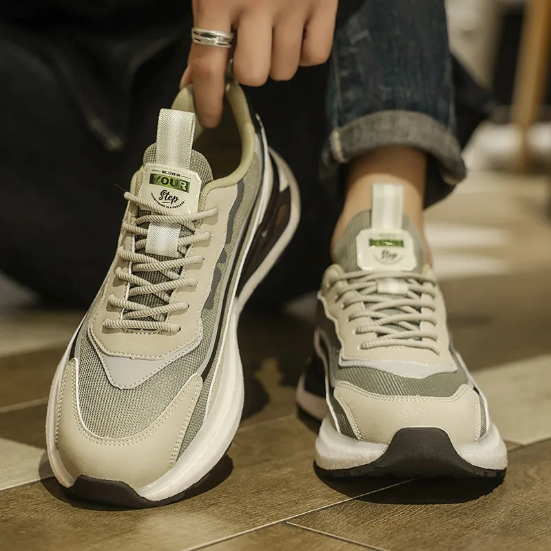 ABCIU Wear-Resistant Height Increasing Rebound Low-Top Casual Trendy And Stylish Unisex Running Shoes-17